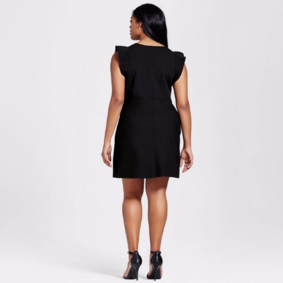 Victoria Beckham Black Sweater Dress - Picture 3 of 4